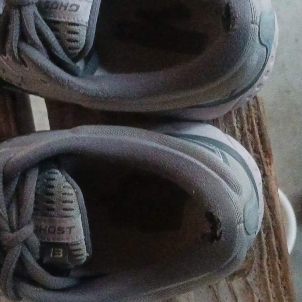 Brooks Gray Athletic Shoes - Picture 10 of 13